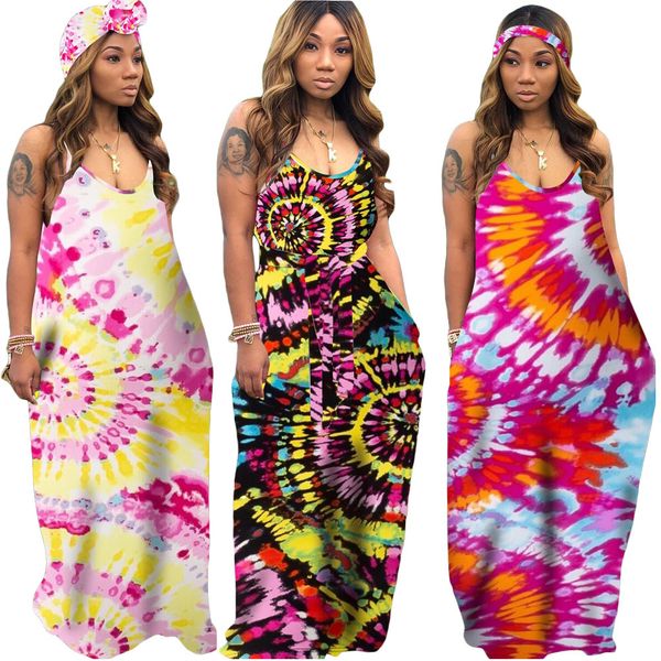 2021 tie dye maxi print dressed in large, elegant, loose spaghetti belt long dresses plus size party dress yv2s, Black;gray
2021 tie dye maxi print dressed in large, elegant, loose spaghetti belt long dresses plus size party dress yv2s, Black;gray