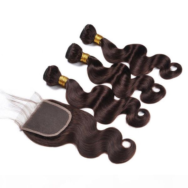 brazilian virgin hair 2# color bundles with 4x4 lace closure silky straight hair extensions 4 pieces lot 2# straight body wave human hair, Black;brown
brazilian virgin hair 2# color bundles with 4x4 lace closure silky straight hair extensions 4 pieces lot 2# straight body wave human hair, Black;brown