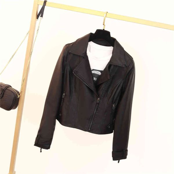 leather jacket high fashion men belt spring short lapel slim motorcycle long sleeve, Black
leather jacket high fashion men belt spring short lapel slim motorcycle long sleeve, Black