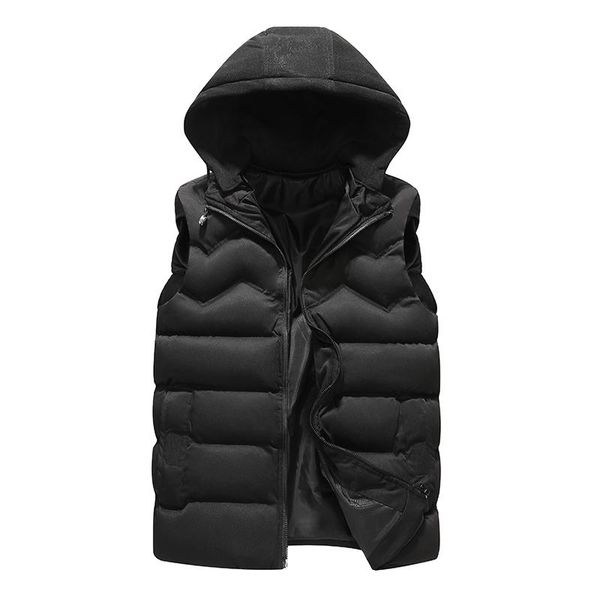 men's vests plus large size 7xl winter men sleeveless vest jackets hooded zipper fashion cotton-padded down coats warm waistcoats, Black;white
men's vests plus large size 7xl winter men sleeveless vest jackets hooded zipper fashion cotton-padded down coats warm waistcoats, Black;white
