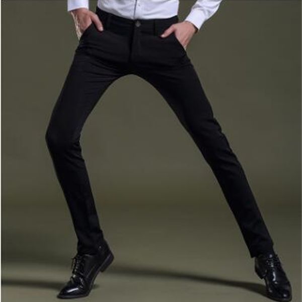 new style men's casual trousers, korean version slim men's trousers, elastic small foot pants dy-434 g9k3, Black
new style men's casual trousers, korean version slim men's trousers, elastic small foot pants dy-434 g9k3, Black