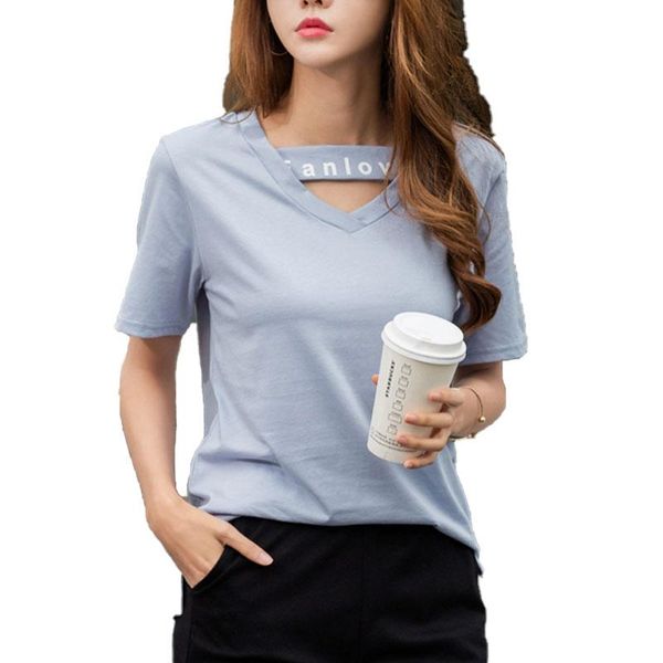women's t-shirt volocean 2021 summer woman t shirt loose t-shirts for women female letter casual v-neck tee, White
women's t-shirt volocean 2021 summer woman t shirt loose t-shirts for women female letter casual v-neck tee, White