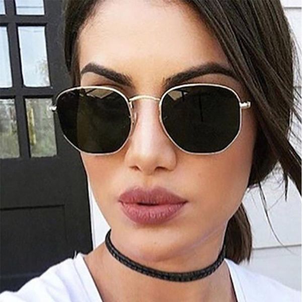sunglasses 2021 vintage men square metal frame pilot mirror classic retro sun glasses women luxury summer eyewear, White;black
sunglasses 2021 vintage men square metal frame pilot mirror classic retro sun glasses women luxury summer eyewear, White;black