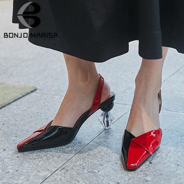 bonjomarisa genuine leather female sandals solid slip on mixed color sandals women office lady mature shoes woman, Black
bonjomarisa genuine leather female sandals solid slip on mixed color sandals women office lady mature shoes woman, Black