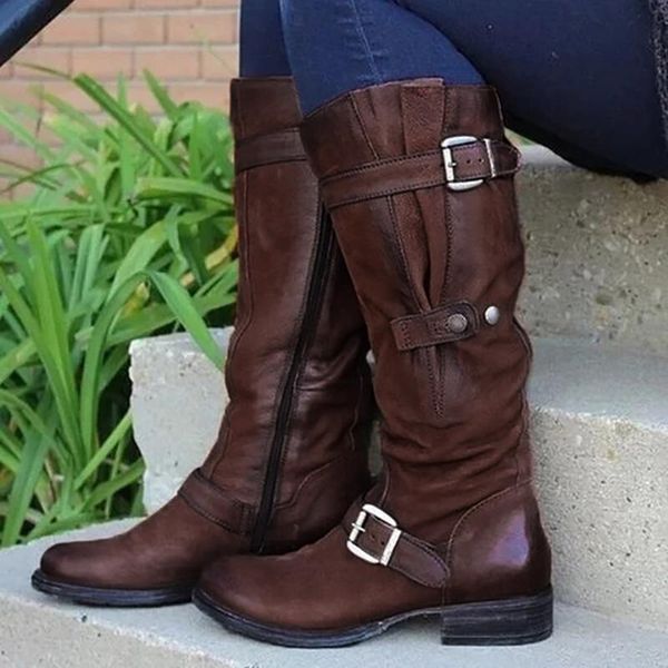 dress shoes mid-calf boots women fashion platform slip on lace-up solid flat heels ladies casual warm for winter#3, Black
dress shoes mid-calf boots women fashion platform slip on lace-up solid flat heels ladies casual warm for winter#3, Black
