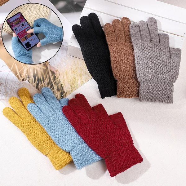 five fingers gloves touch screen for men and women in winter plus velvet thickening half-finger writing students two-finger, Blue;gray
five fingers gloves touch screen for men and women in winter plus velvet thickening half-finger writing students two-finger, Blue;gray