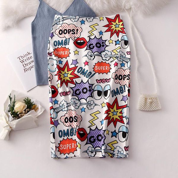 skirts 2021 fashion summer women pencil skirt high stretch cartoon doodle letter printed midi slip hip female, Black
skirts 2021 fashion summer women pencil skirt high stretch cartoon doodle letter printed midi slip hip female, Black