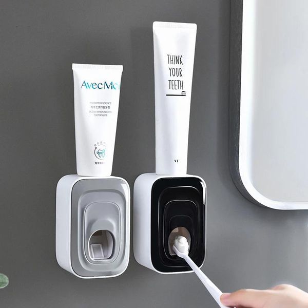 toothbrush holders wall mounted bathroom toothpaste dispenser fully automatic lazy person squeezer accessories
toothbrush holders wall mounted bathroom toothpaste dispenser fully automatic lazy person squeezer accessories