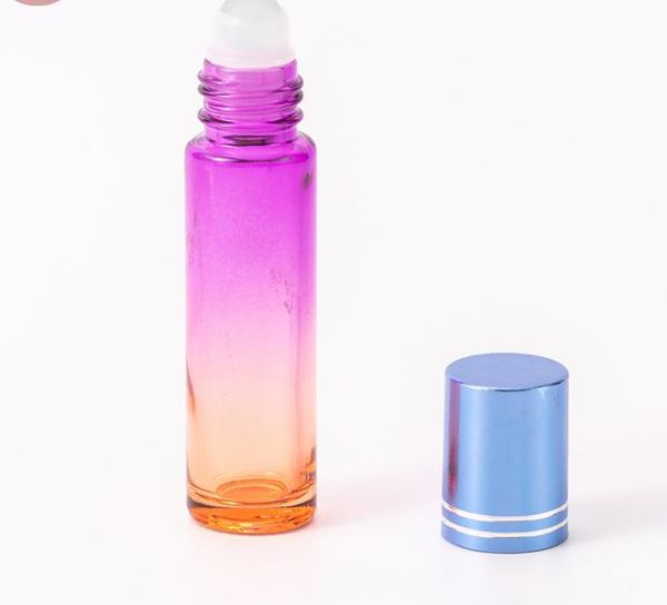 2021 new 10ml gradient color stainless steel roller ball glass bottle portable travel container refillable empty bottle
2021 new 10ml gradient color stainless steel roller ball glass bottle portable travel container refillable empty bottle