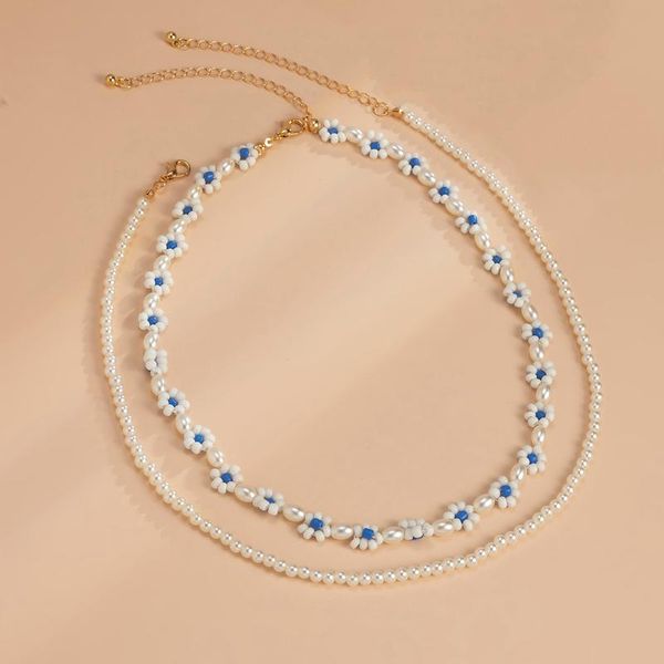 chokers pearl bead flower short choker necklace for women fashion layered beaded chain on the neck set 2021 trendy girl jewelry, Golden;silver
chokers pearl bead flower short choker necklace for women fashion layered beaded chain on the neck set 2021 trendy girl jewelry, Golden;silver