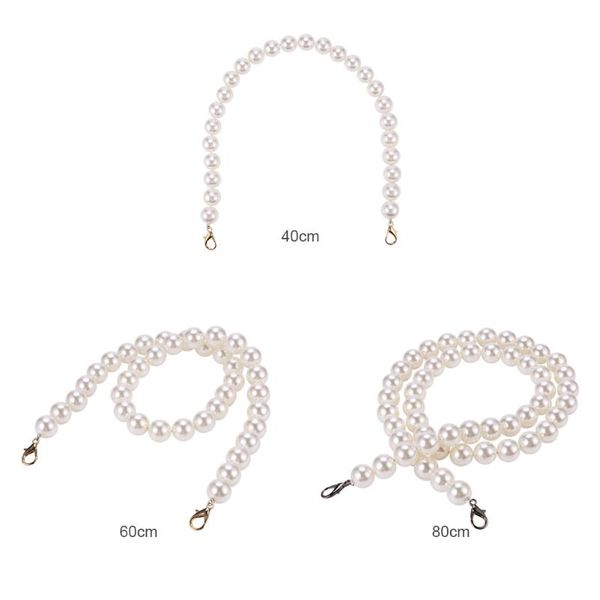 bag parts & accessories 40/60/80cm portable pearl strap handle women shoulder handbag replacement chain bags, Black
bag parts & accessories 40/60/80cm portable pearl strap handle women shoulder handbag replacement chain bags, Black