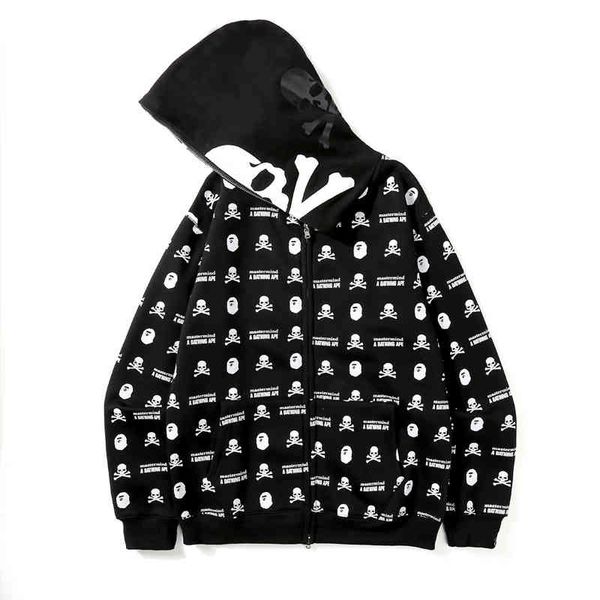 hoodies autumn and winter 2021 fashion br co bred zipper hoodie men's women's cardigan skeleton sweater, Black
hoodies autumn and winter 2021 fashion br co bred zipper hoodie men's women's cardigan skeleton sweater, Black