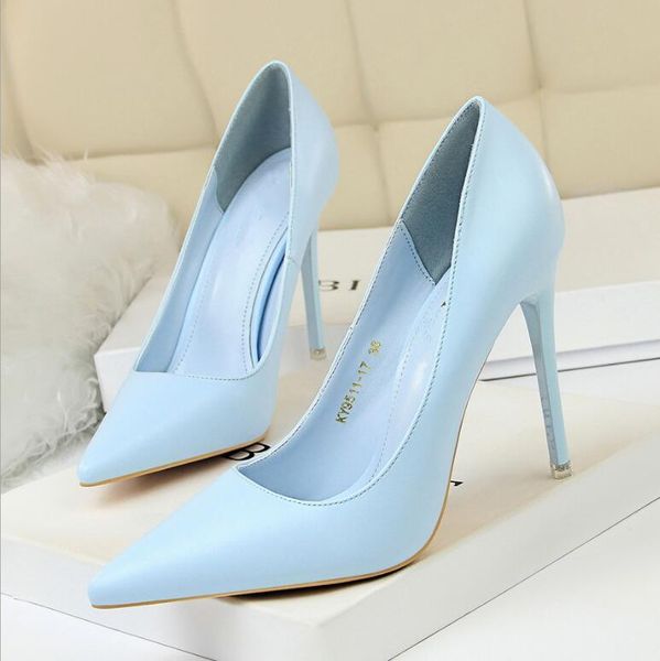 women heels fashion party wedding bridal shoes woman pumps pink blue white stiletto ladies high heels plus size 43, Black
women heels fashion party wedding bridal shoes woman pumps pink blue white stiletto ladies high heels plus size 43, Black