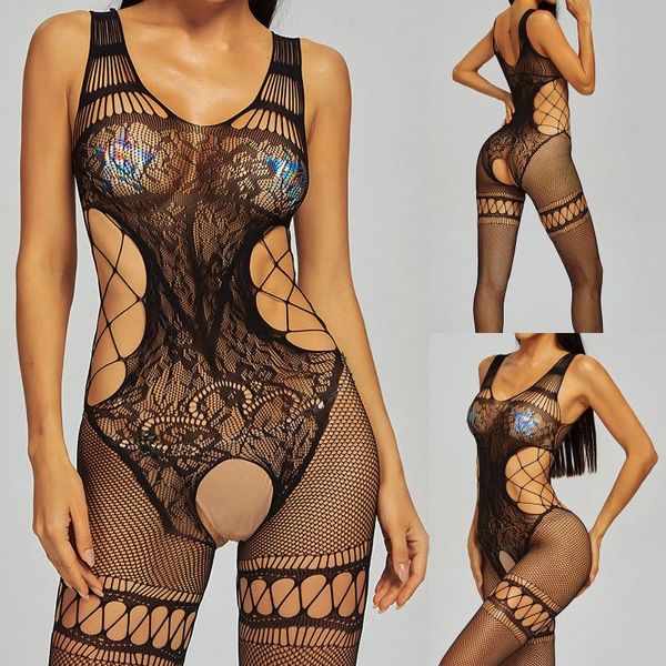 women's sleepwear suspenders temptations hollowed out perspective fishing net jumpsuit pajamas thin section see-through erotic lingerie, Black;red
women's sleepwear suspenders temptations hollowed out perspective fishing net jumpsuit pajamas thin section see-through erotic lingerie, Black;red