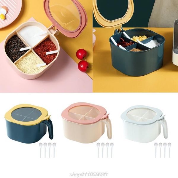 storage bottles & jars nordic style plastic spice pots 4 compartment condiment box multi-grid seasoning bottle container m28 21 dropship
storage bottles & jars nordic style plastic spice pots 4 compartment condiment box multi-grid seasoning bottle container m28 21 dropship
