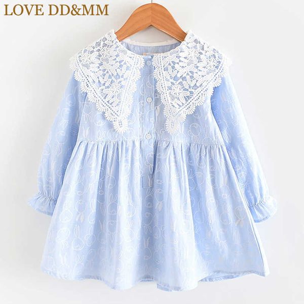 love dd&mm girls dresses autumn children's wear girls sweet openwork lace large lapel cartoon print long-sleeved dress 210715, Red;yellow
love dd&mm girls dresses autumn children's wear girls sweet openwork lace large lapel cartoon print long-sleeved dress 210715, Red;yellow