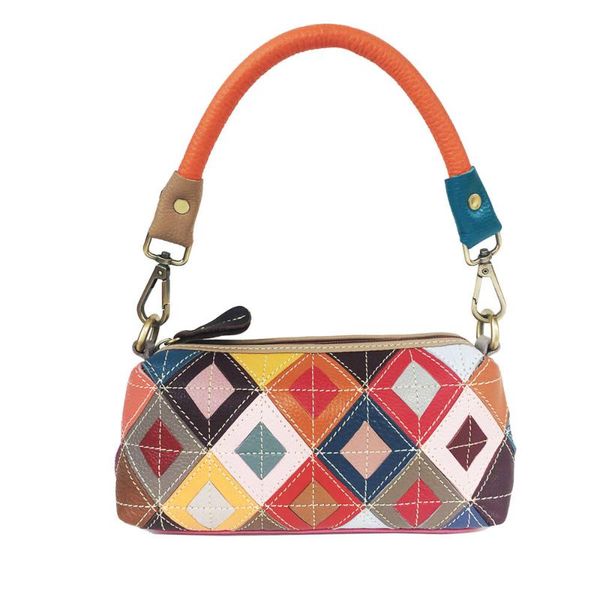 evening bags 2021 women's leather handbags shoulder bag rhomboid contrast color cowhide fashion portable messenger
evening bags 2021 women's leather handbags shoulder bag rhomboid contrast color cowhide fashion portable messenger
