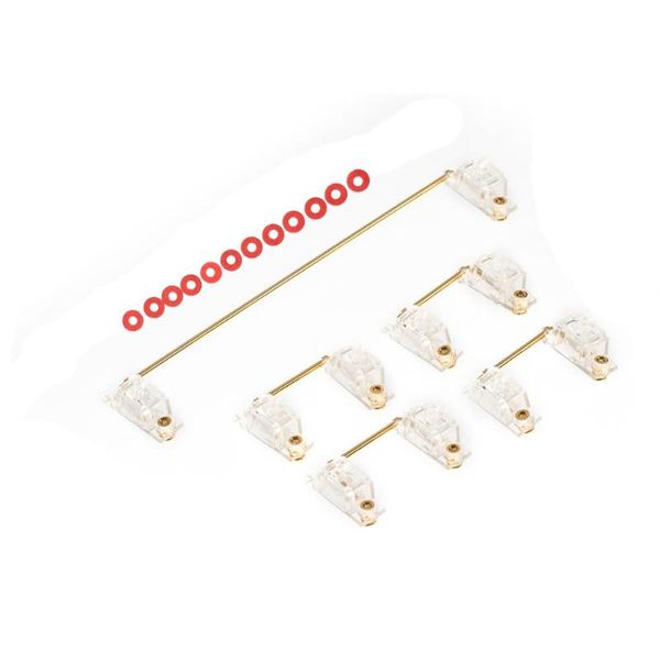 keyboards durock transparent gold plated pcb screw-in stabilizers 2u 6.25u 7u keycap for mechanical
keyboards durock transparent gold plated pcb screw-in stabilizers 2u 6.25u 7u keycap for mechanical