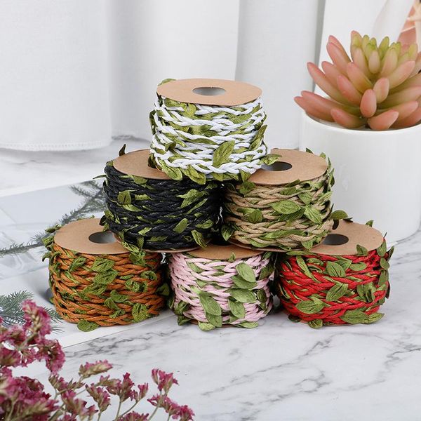 yarn 5m simulation green leaves weaving wax rope diy wedding birthday decoration rattan bouquet packaging, Black;white
yarn 5m simulation green leaves weaving wax rope diy wedding birthday decoration rattan bouquet packaging, Black;white