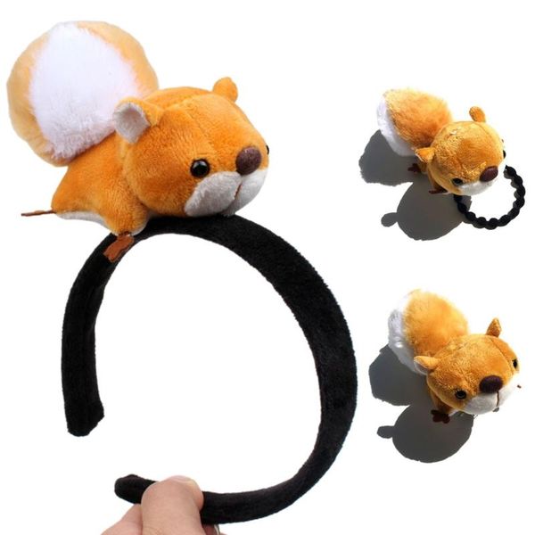 hair clips & barrettes kawaii cartoon plush squirrel headband funny realistic stuffed animal hoop a2ua, Golden;silver
hair clips & barrettes kawaii cartoon plush squirrel headband funny realistic stuffed animal hoop a2ua, Golden;silver