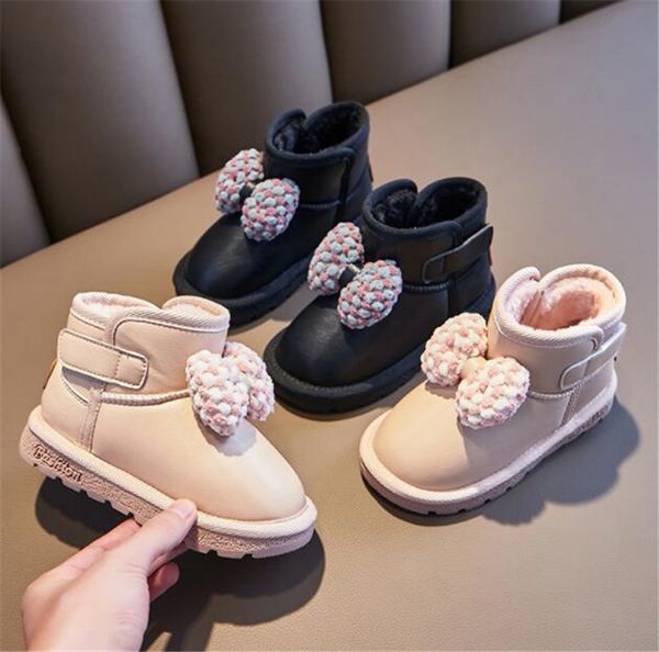 children snow boots 2021 winter new fashion bow boys girls spft bottom toddle shoes comfortable thicken warm baby cotton boots, Black;grey
children snow boots 2021 winter new fashion bow boys girls spft bottom toddle shoes comfortable thicken warm baby cotton boots, Black;grey