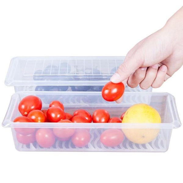 storage bottles & jars fresh food box kitchen container refrigerator drain removable tray to keep fruit and vegetable fish
storage bottles & jars fresh food box kitchen container refrigerator drain removable tray to keep fruit and vegetable fish