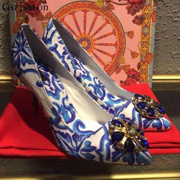 dress shoes gorgeous porcelain pattern stiletto heels pumps pretty women glittering crystal pointed toe blue and white party, Black
dress shoes gorgeous porcelain pattern stiletto heels pumps pretty women glittering crystal pointed toe blue and white party, Black