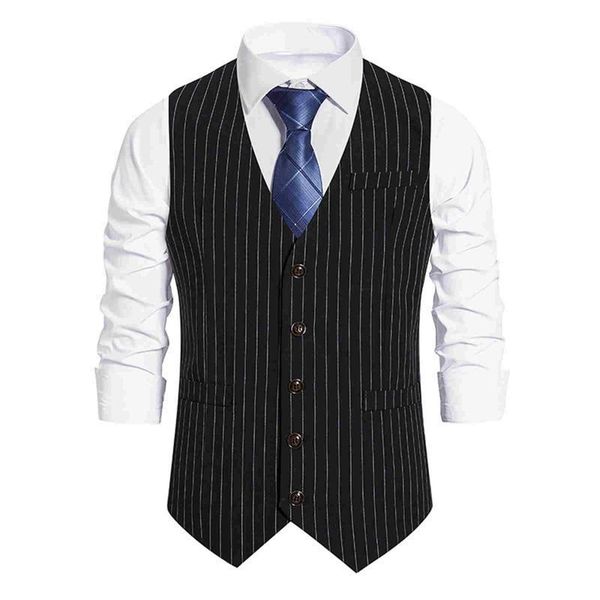 men' tank autumn and winter casual retro striped single-breasted suit vest jaqueta masculina chaleco hombre men jacket chaqueta, White;black
men' tank autumn and winter casual retro striped single-breasted suit vest jaqueta masculina chaleco hombre men jacket chaqueta, White;black