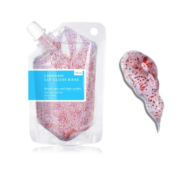 lip gloss 25ml moisturing base glittering gel with red glitter shiny diy liquid lipstick vegan raw material
lip gloss 25ml moisturing base glittering gel with red glitter shiny diy liquid lipstick vegan raw material