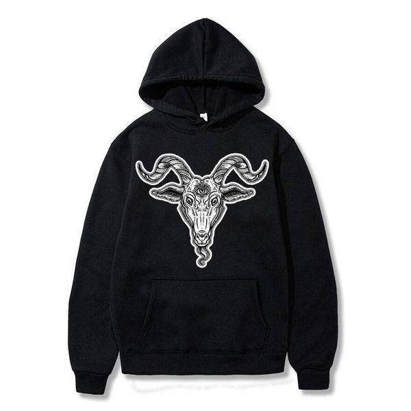 men's hoodies & sweatshirts pentagram gothic occult satan print men casual hoody hip hop winter streetwear loose warm clothing fashion, Black
men's hoodies & sweatshirts pentagram gothic occult satan print men casual hoody hip hop winter streetwear loose warm clothing fashion, Black