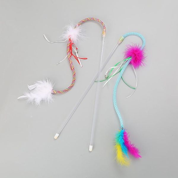 cat toys legendog teaser wand interactive toy fake feather for pet funny exercise playing training
cat toys legendog teaser wand interactive toy fake feather for pet funny exercise playing training