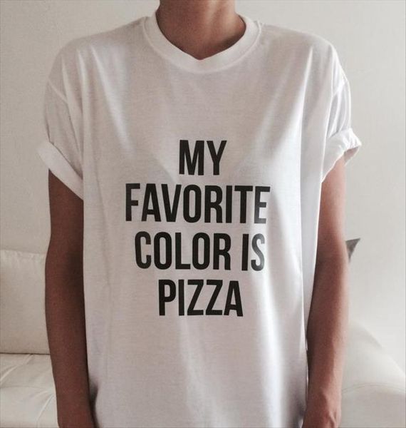 my favorite color is womens t shirt pizza letters print cotton casual funny for lady white tee hipster z
my favorite color is womens t shirt pizza letters print cotton casual funny for lady white tee hipster z
