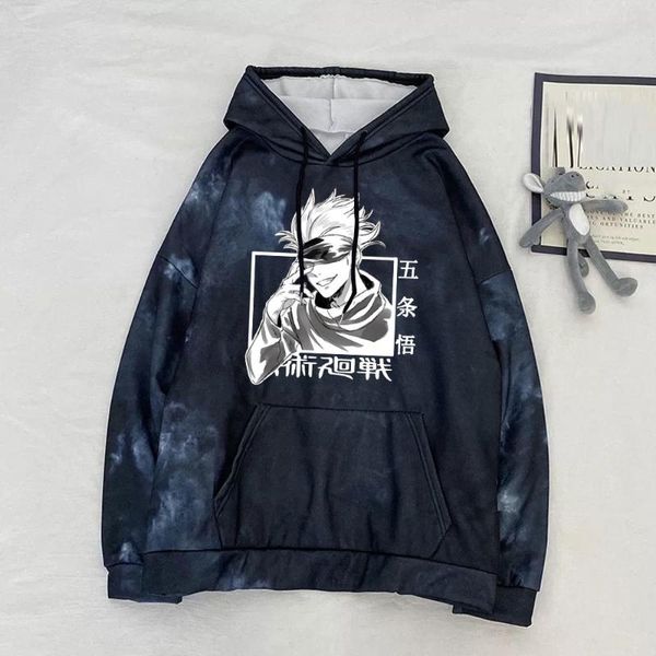 men's hoodies & sweatshirts uniex anime hoodie jujutsu emperors truien fashion tie-dye clothing vintage men, Black
men's hoodies & sweatshirts uniex anime hoodie jujutsu emperors truien fashion tie-dye clothing vintage men, Black