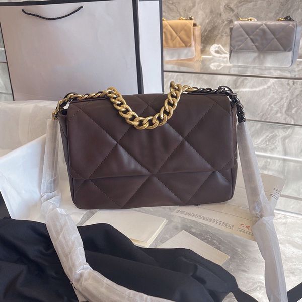 19 series coffee designer bags classic flap quilted cross body shoulder lambskin genuine leather purse large capacity outdoor sacoche autumn
19 series coffee designer bags classic flap quilted cross body shoulder lambskin genuine leather purse large capacity outdoor sacoche autumn