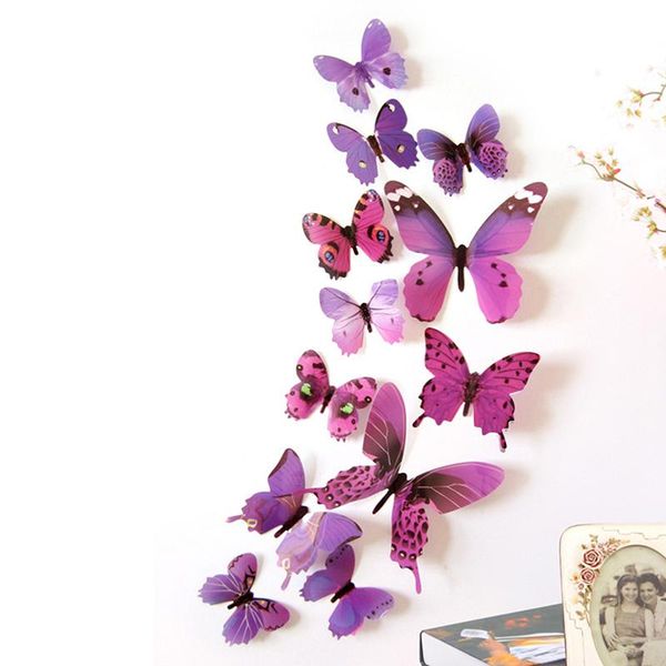 wall stickers 12pcs/set 3d butterflies decor for removable mural home decoration kids room bedroom
wall stickers 12pcs/set 3d butterflies decor for removable mural home decoration kids room bedroom