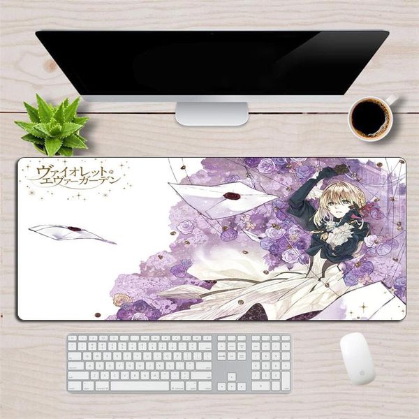 mouse pads & wrist rests 70x30cm violet evergarden mousepad rubber soft anime pad gamer laplocking edge large non-skid otaku computer ma 
mouse pads & wrist rests 70x30cm violet evergarden mousepad rubber soft anime pad gamer laplocking edge large non-skid otaku computer ma