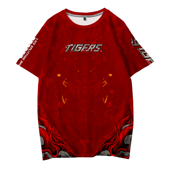 samurai tiger cat pattern men's fashion t-shirt summer loose short-sleeved t-shirt men's casual street style mesh sports t-shirt, White;black
samurai tiger cat pattern men's fashion t-shirt summer loose short-sleeved t-shirt men's casual street style mesh sports t-shirt, White;black