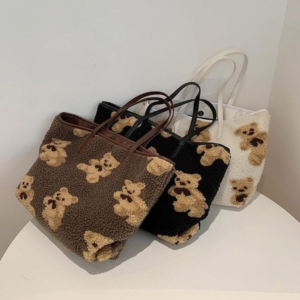 storage bags lovely bear single shoulder bag ladies portable shopping autumn winter large capacity travel tote gifts women handbag
storage bags lovely bear single shoulder bag ladies portable shopping autumn winter large capacity travel tote gifts women handbag