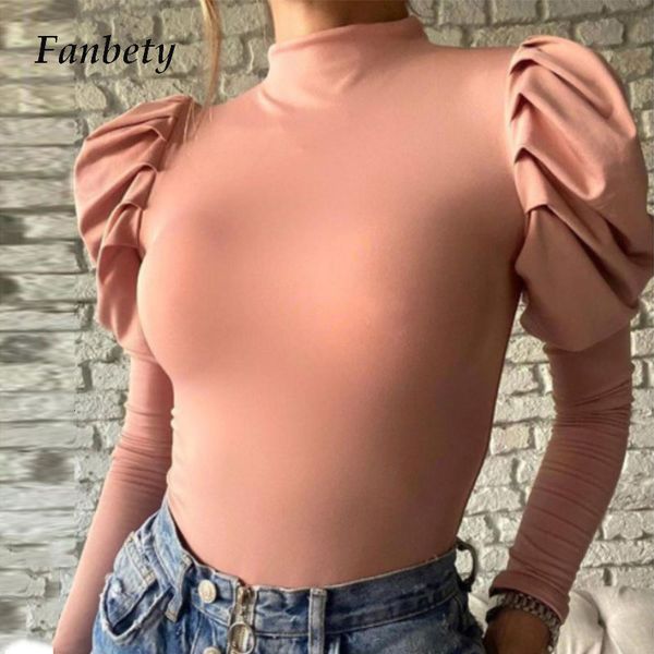 2021 new women vintage sleeve solid slim fit blouse shirt spring elegant half-turtleneck pullover office ladies draped blusas a27r, White;black
2021 new women vintage sleeve solid slim fit blouse shirt spring elegant half-turtleneck pullover office ladies draped blusas a27r, White;black