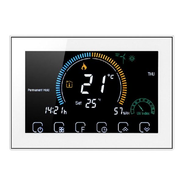 smart home control 220v wifi heating thermostat for water/electric floor warm work with google alexa
smart home control 220v wifi heating thermostat for water/electric floor warm work with google alexa