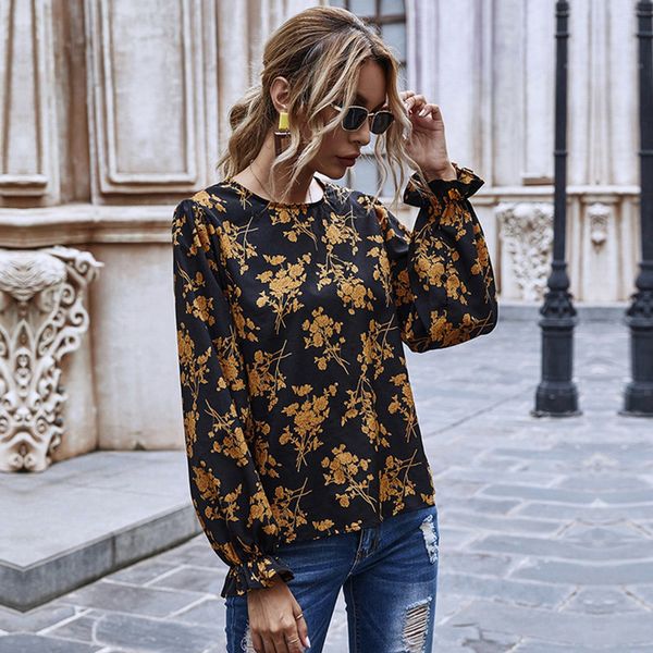 fashion chiffon floral print casual flare sleeve o neck shirt spring summer blouse for women 2021 new 6vs4, White
fashion chiffon floral print casual flare sleeve o neck shirt spring summer blouse for women 2021 new 6vs4, White