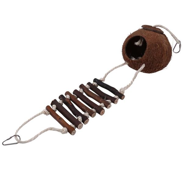 parrot coconut shell bird nest coconut shell bird nest hamster honey ferret breeding with climbing ladder
parrot coconut shell bird nest coconut shell bird nest hamster honey ferret breeding with climbing ladder