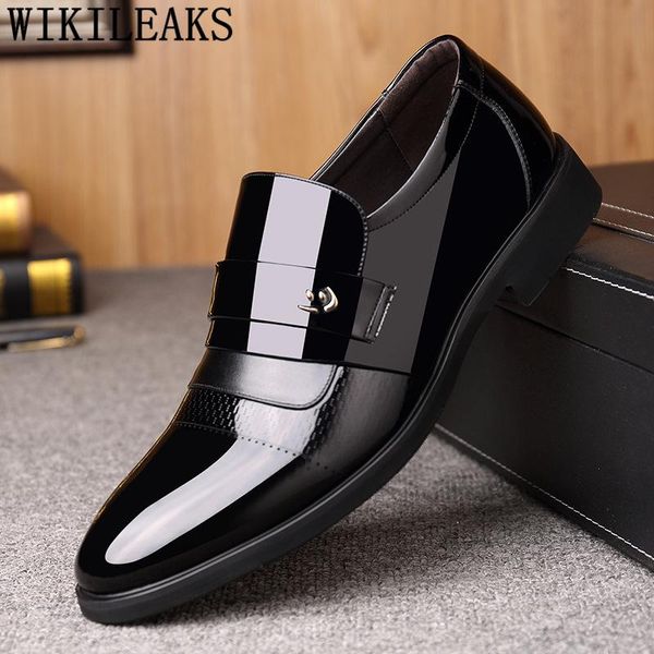 dress shoes brown formal for men coiffeur fashion elevator brand slip loafers leather buty, Black
dress shoes brown formal for men coiffeur fashion elevator brand slip loafers leather buty, Black