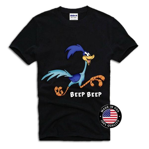 men's t-shirts roadrunner t shirt beep looney coyote tunes cartoon 443, White;black
men's t-shirts roadrunner t shirt beep looney coyote tunes cartoon 443, White;black