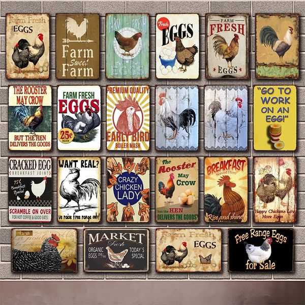 kelly66 farm sweet fresh eggs crazy chicken lady tin sign poster home decor bar wall art retro painting 20*30 cm size dy2
kelly66 farm sweet fresh eggs crazy chicken lady tin sign poster home decor bar wall art retro painting 20*30 cm size dy2