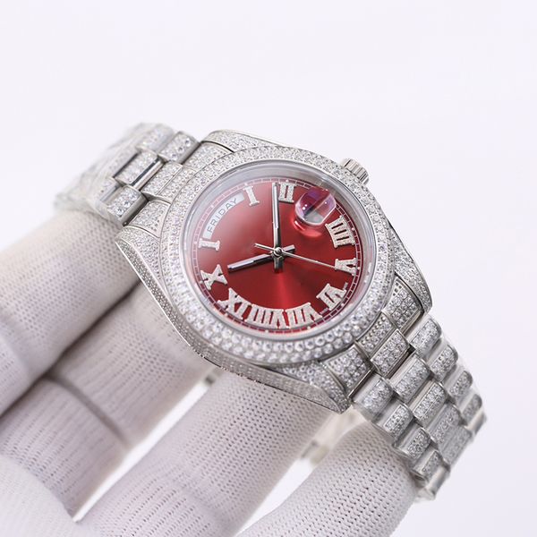 classic diamond watch automatic mens watches stainless steel strap sapphire mirror waterproof design wristwatch gift wristwatches for men hi, Slivery;brown
classic diamond watch automatic mens watches stainless steel strap sapphire mirror waterproof design wristwatch gift wristwatches for men hi, Slivery;brown