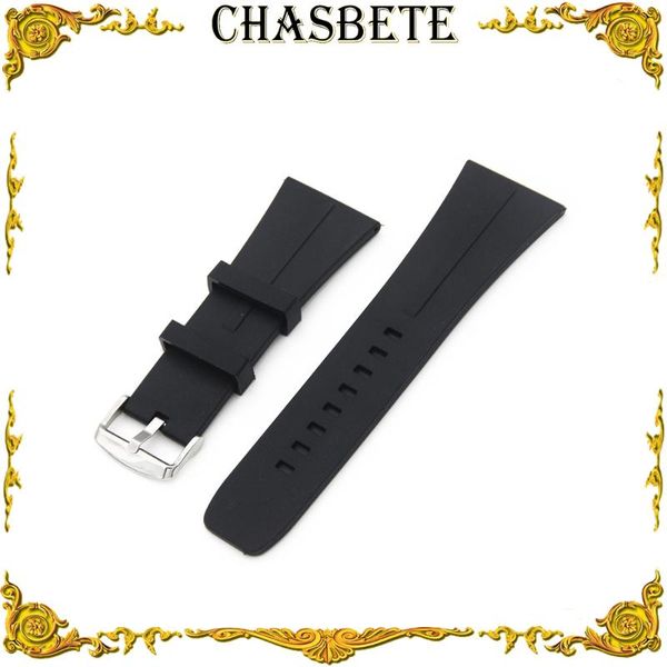 watch bands 30mm silicone rubber band watchband stainless steel pin clasp resin strap wrist loop belt bracelet black + spring bar, Black;brown
watch bands 30mm silicone rubber band watchband stainless steel pin clasp resin strap wrist loop belt bracelet black + spring bar, Black;brown