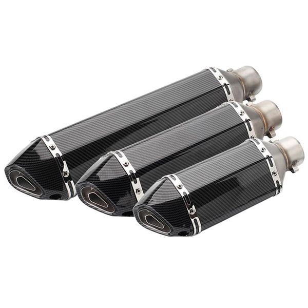 motorcycle exhaust system inlet 51mm pipe muffler carbon fiber looking universal motorbike pitbike escape moto
motorcycle exhaust system inlet 51mm pipe muffler carbon fiber looking universal motorbike pitbike escape moto