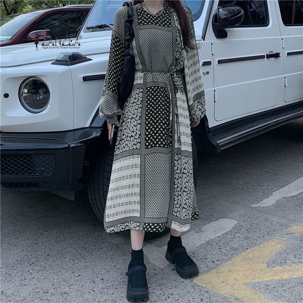 2021 new plus size zanzea women v neck long sleeve floral printed sun spring vintage mid-calf robe femme vestidos kaftan o115, Black;gray
2021 new plus size zanzea women v neck long sleeve floral printed sun spring vintage mid-calf robe femme vestidos kaftan o115, Black;gray