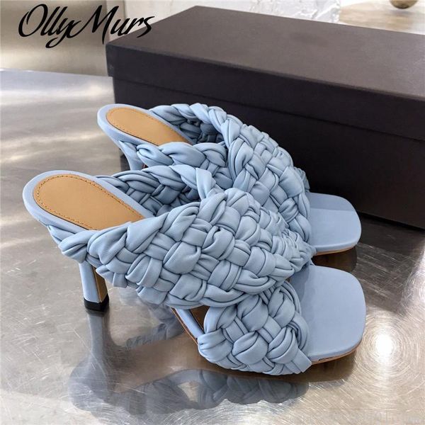 ollymurs women sandals peep toe high heels mullers plaited leather square head women gladiator stilettospre-fall new collection, Black
ollymurs women sandals peep toe high heels mullers plaited leather square head women gladiator stilettospre-fall new collection, Black
